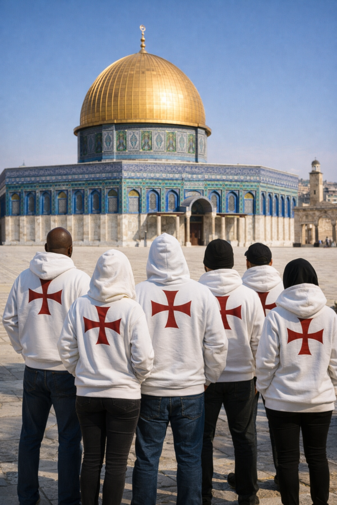 Templars at Temple Mount pic